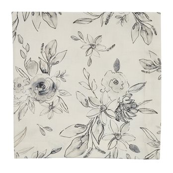 Midnight Floral Napkin