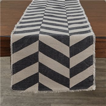 Herringbone Stripe Table Runner 15X72