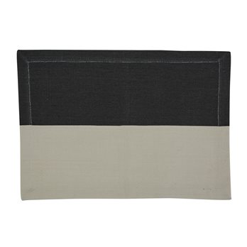 Ebony & Ivory Color Block Placemat