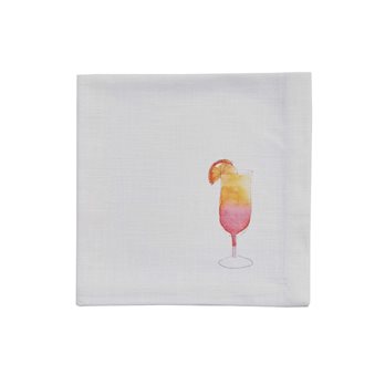 Tropical Drink Napkin - Sunrise