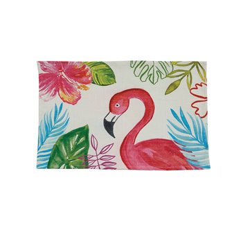 Tropical Paradise Placemat Flamingo