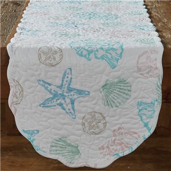 Beachcomber Qultd Table Runner 13X54