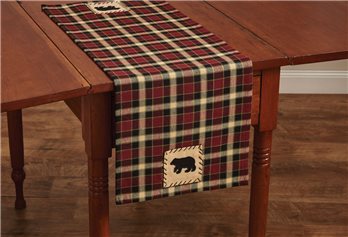 Concord Bear Patch Table Runner 13X36