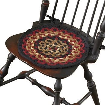 Folk Art Braid Chair Pad