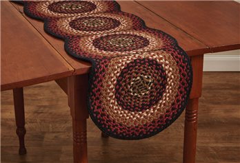 Folk Art Braid Table Runner 15X54