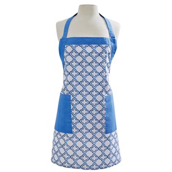 Geo Apron - Blue