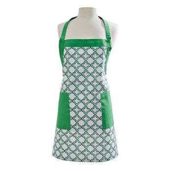 Geo Apron - Green