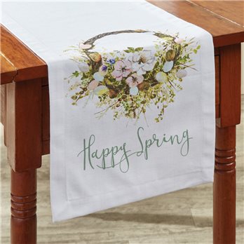 Spring In Bloom Table Runner 13X54