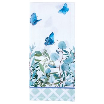 Eucalyptus Greens Decorative Dishtowel