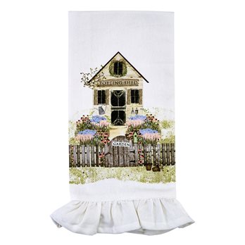 Spring Garden Decorative Dishtowel