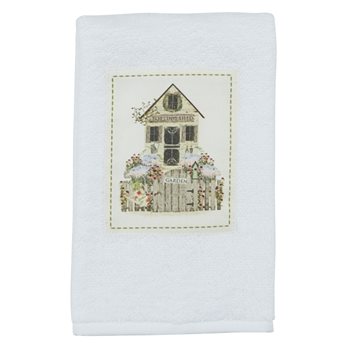 Spring Garden Fingertip Towel