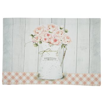 Farmhouse Peonies Placemat