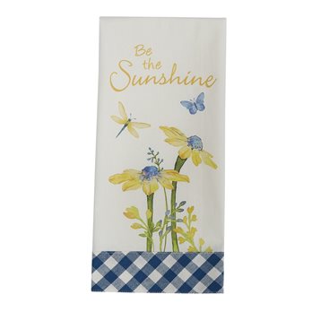 Sunny Day Be The Sunshine Decorative Dishtowel