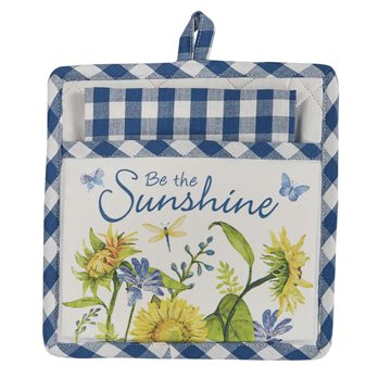 Sunny Day Pocket Potholder Set