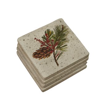 Pinecone Coasters Set Of 4