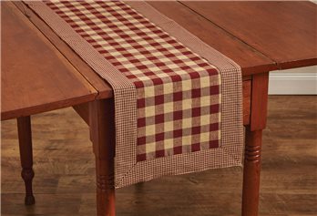 York Table Runner 13X54 - Wine