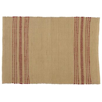 Rustic Stripe Chindi Rug 2X3