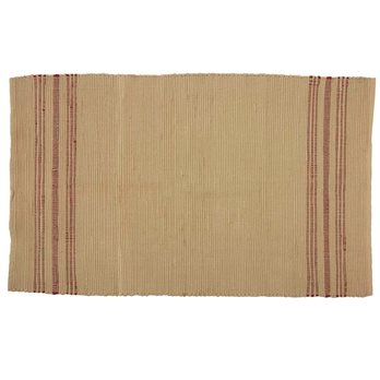 Rustic Stripe Chindi Rug 3X5