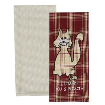 Brought You Present 2 Dishtowel Set