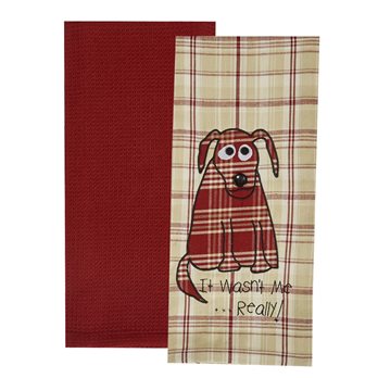 It Wasn'T Me 2 Dishtowel Set