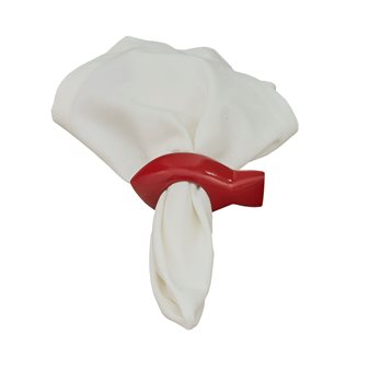 Fish Napkin Ring Red