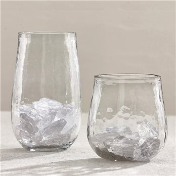 Textured Bev Glass 6"