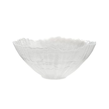 Alabaster Glass Bowl White