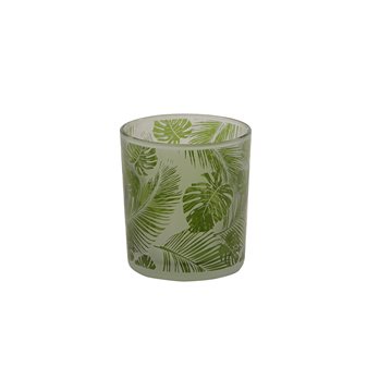 Tropical Leaf Votive