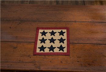 Dorset 9 Star Accent Mat 12X12