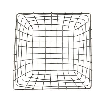 Square Wire Basket S/2