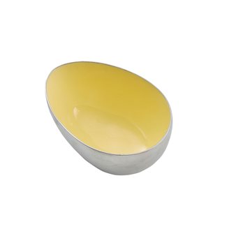 Egg Shaped Bowl Yellow