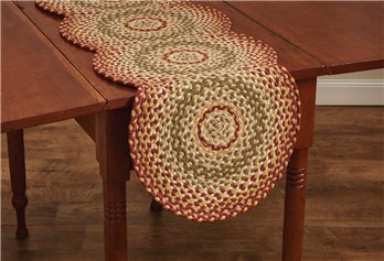 Mill Village Brd Table Runner 15X54