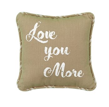 Love You Printed Pillow 10"