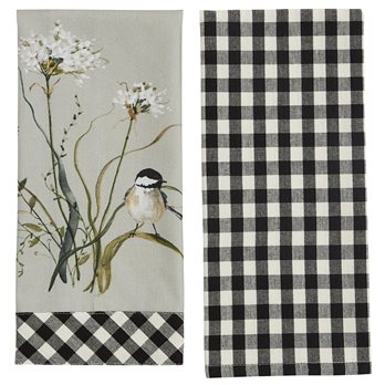 Bouquet Of Grace 2 Dishtowel Set