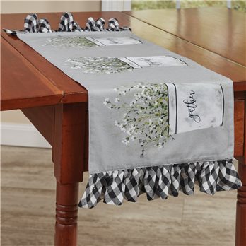 Bouquet Of Grace Table Runner 13X36