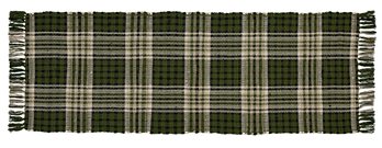 Juniper Plaid Rag Rug 2X6