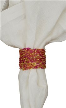 Boho Bead Napkin Ring