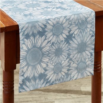 Flower Garden Table Runner 13X36