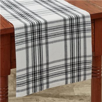 Onyx And Ivory Table Runner 13X36