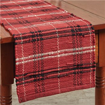 Farmhouse Star Chindi Table Runner 13X36