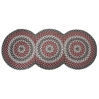 Limestone Braided Rug Runner 30" X 72"