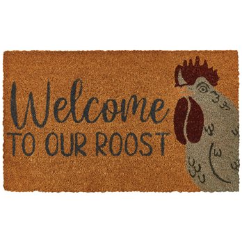 Welcome To Our Roost Doormat