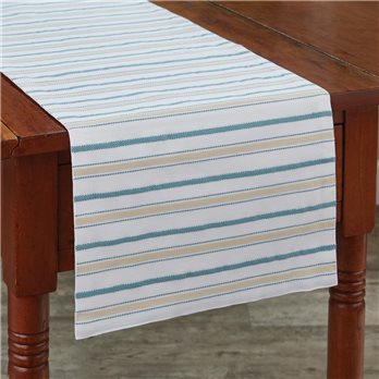 Serene Stripe Table Runner 13X36