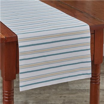 Serene Stripe Table Runner 13X54