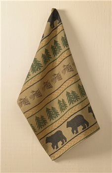 Bear Tracks Jacq Dishtowel