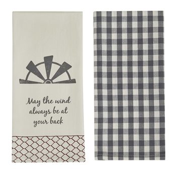 May The Wind 2 Dishtowel Set