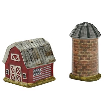 Life On The Farm Salt And Pepper Set