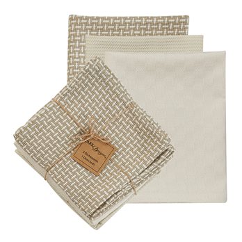 In The Meadow 3 Dishtowel/1 Dishcloth Set