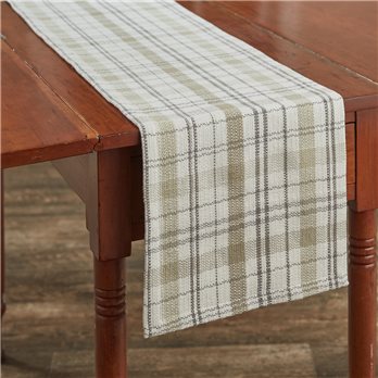 In The Meadow Plaid Table Runner 13X54