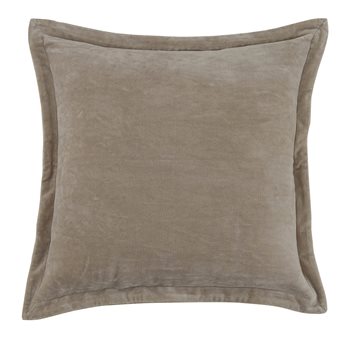 Velvet Pillow Cover Stone 18